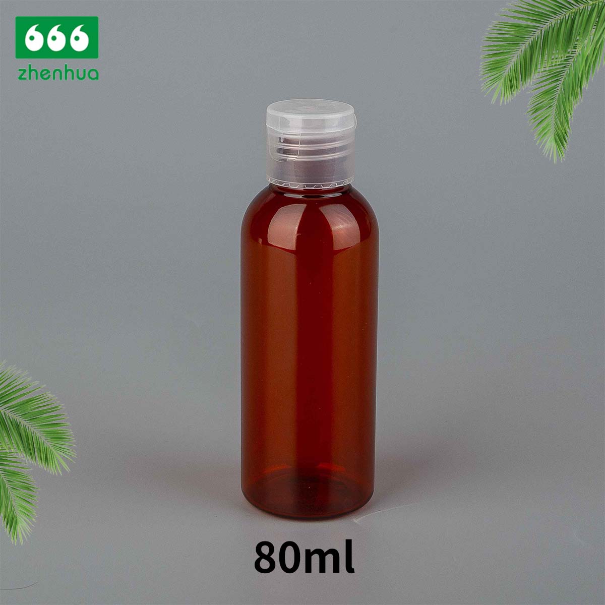 45ml 80ml 100ml 120ml Transparent/Blue/Amber Plastic PET Bullet Bottle Lubricating Fluid Bottle with Natural Nozzle Twist Top Cap