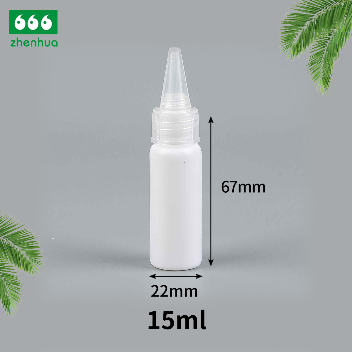 15ml 30ml 40ml Travel Portable Shampoo Body Wash Dispenser Plastic PET Clear Bottle with Flip Top Cap