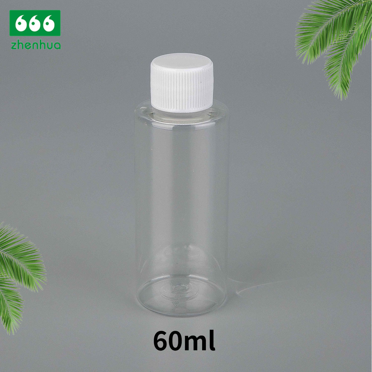 15ml/30ml/40ml/60ml/100ml Cylinder Transparent/Dark Blue BPA-free Plastic PET Concentrates/Extracts Bottle with White PE Lined Screw Cap/Alumnium Screw Cap