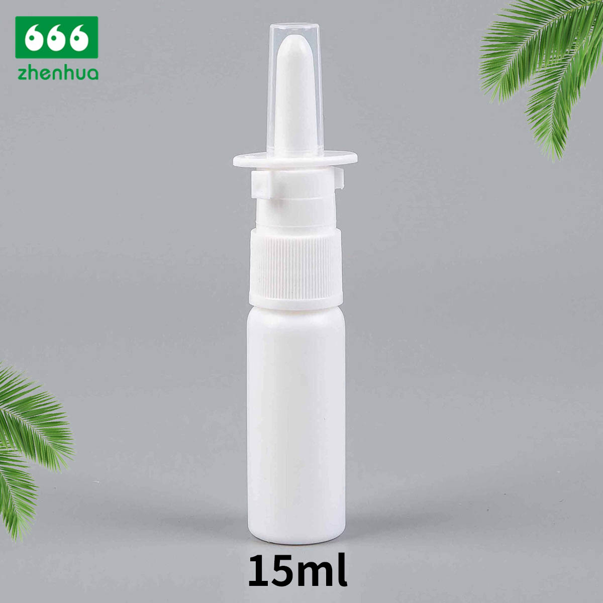 15ml 20ml 30ml 40ml Plastic HDPE Medical Nasal Spray Bottle with Nasal Throat Sprayer/ Long Nozzle Nasal Sprayer