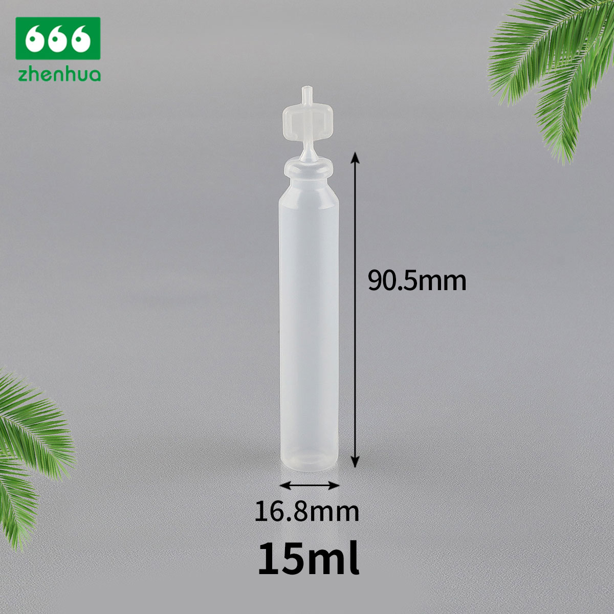 15ml LDPE Plastic Saline Sealed Bottle Hot Seal Drip Bottle Soft Squeeze Potion Bottle